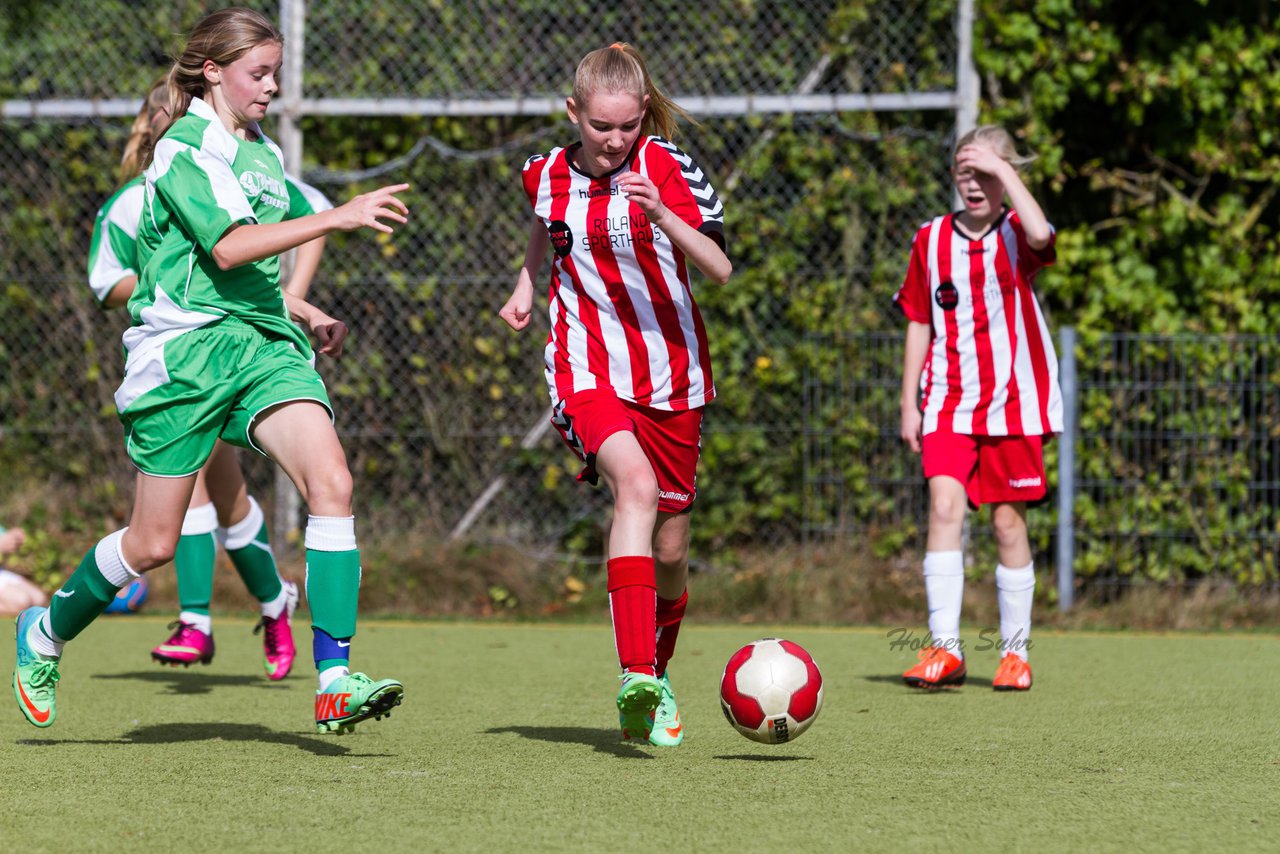 Bild 404 - C-Juniorinnen Kaltenkirchener TS - TuS Tensfeld : Ergebnis: 7:0